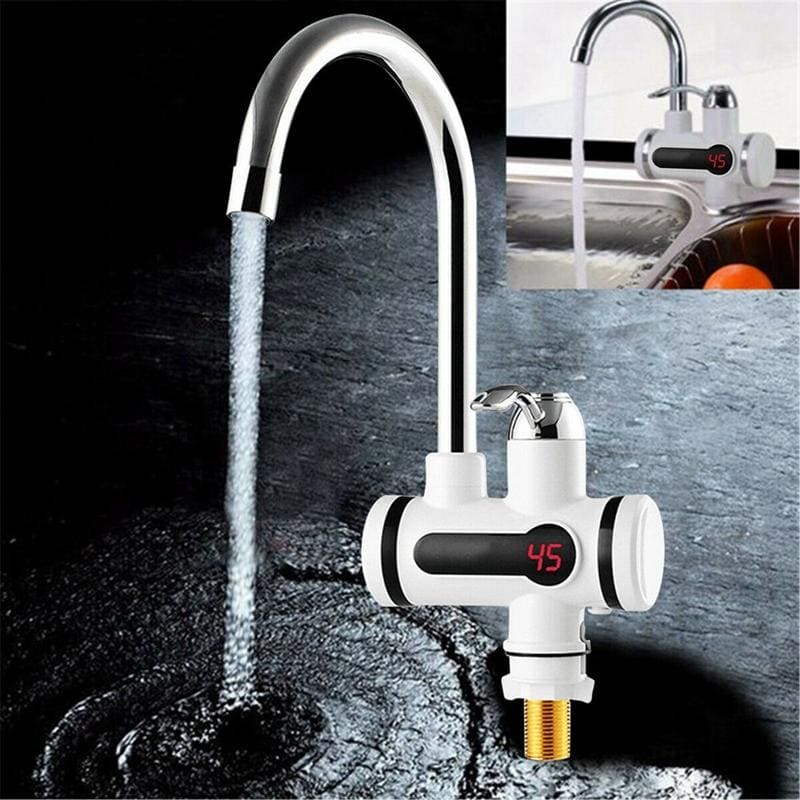 Instant Heating Electric Faucet – Hot Water in Seconds!